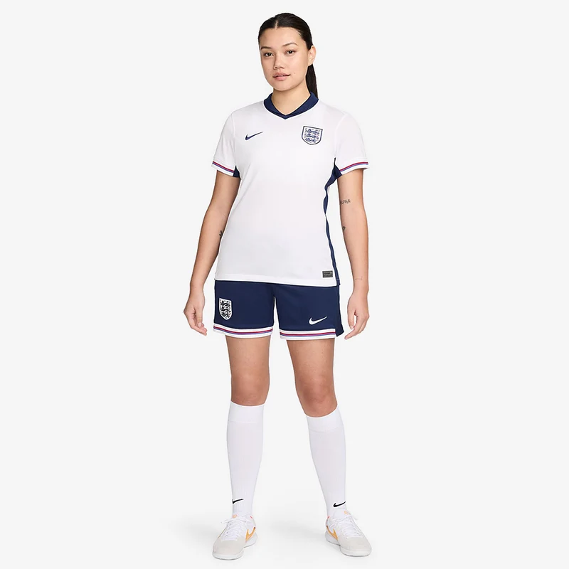 Maillot Domicile Nike Angleterre 2024 Dri-FIT Stadium SS pour Femme