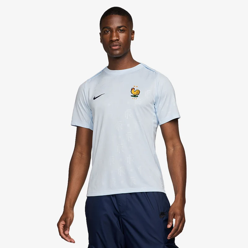 Haut Extérieur Nike France 2024 Dri-FIT Academy Pro Pré-Match SS