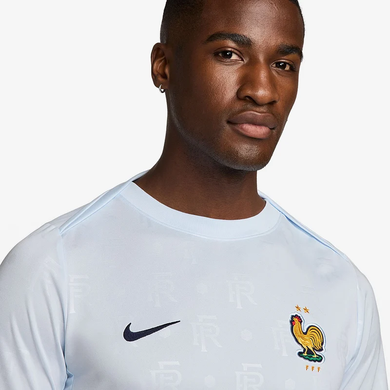 Haut Extérieur Nike France 2024 Dri-FIT Academy Pro Pré-Match SS