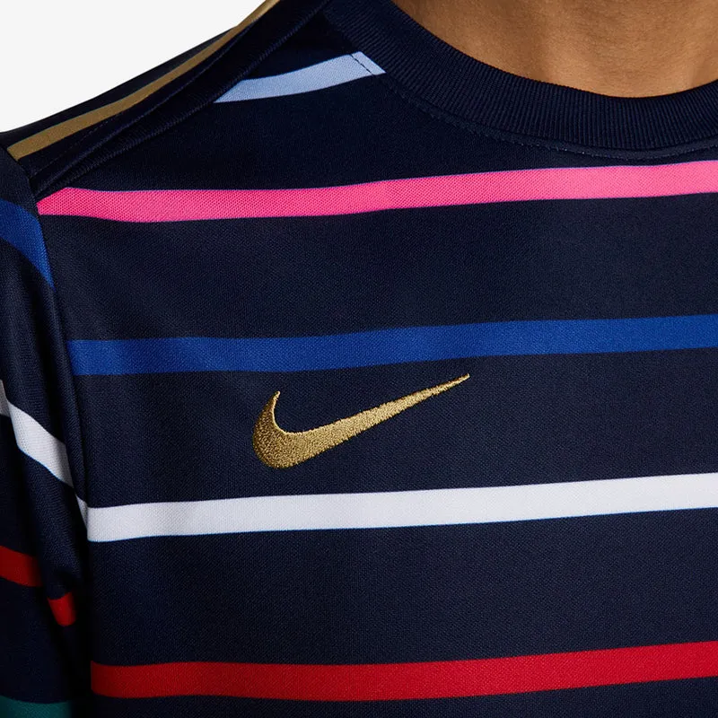 Haut Domicile Nike France 2024 Dri-FIT Academy Pro Pré-Match SS pour Femme