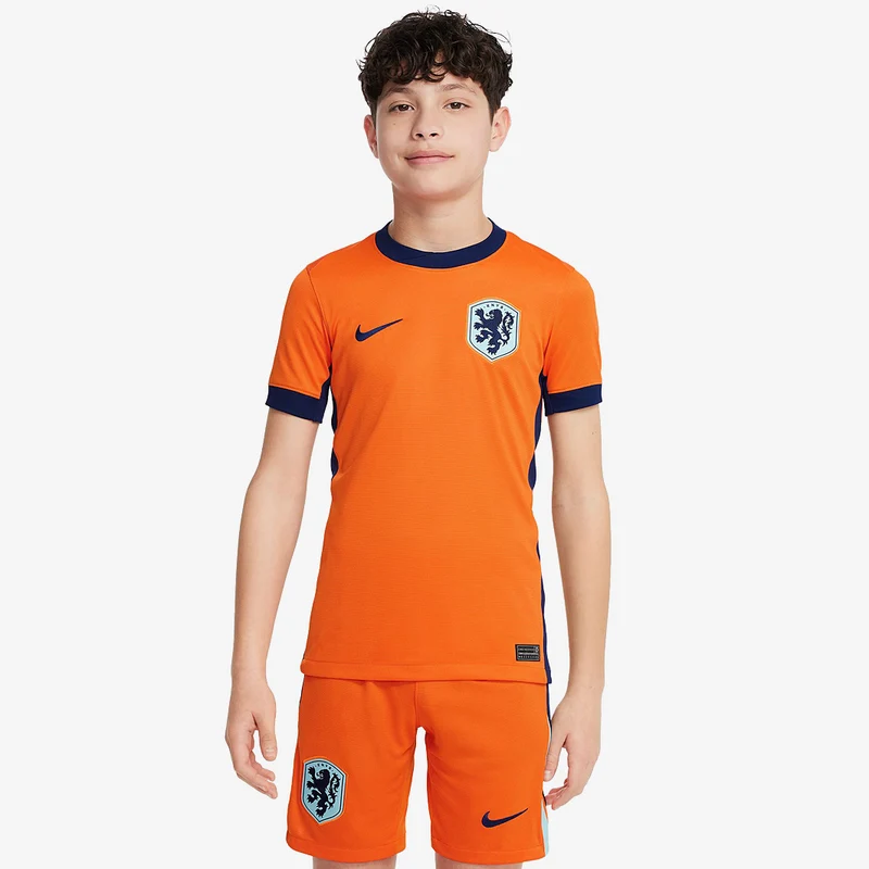 Maillot Domicile Nike Pays-Bas 2024 Dri-FIT Stadium SS pour Enfant