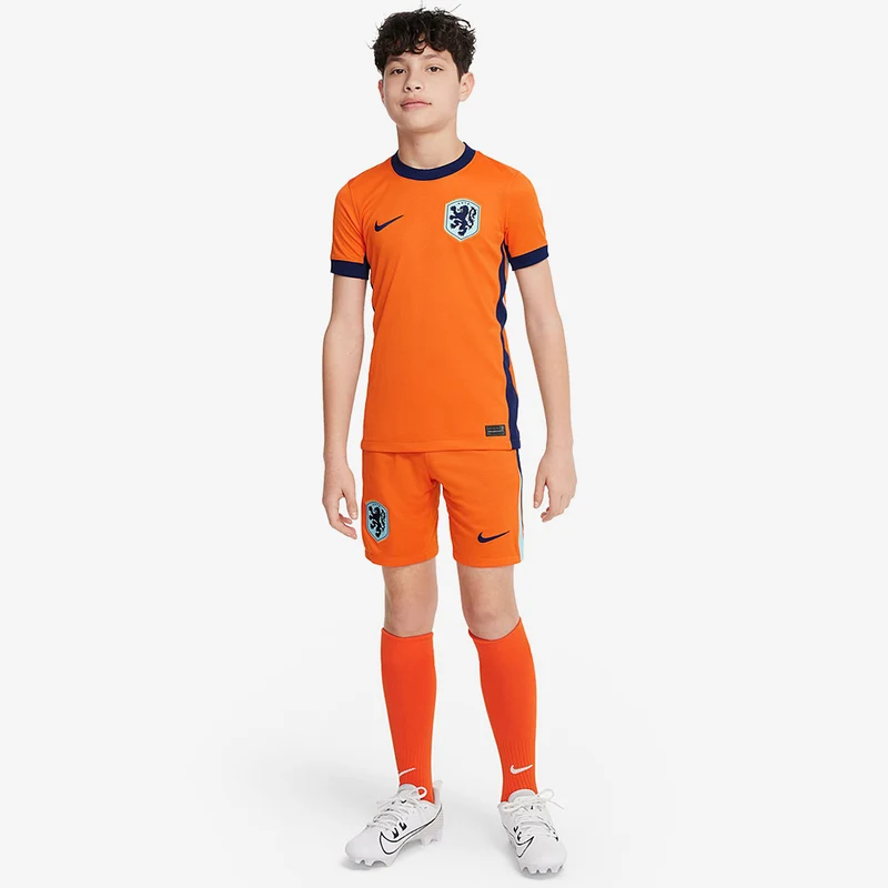 Maillot Domicile Nike Pays-Bas 2024 Dri-FIT Stadium SS pour Enfant