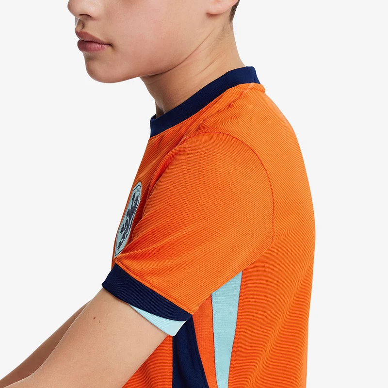 Maillot Domicile Nike Pays-Bas 2024 Dri-FIT Stadium SS pour Enfant