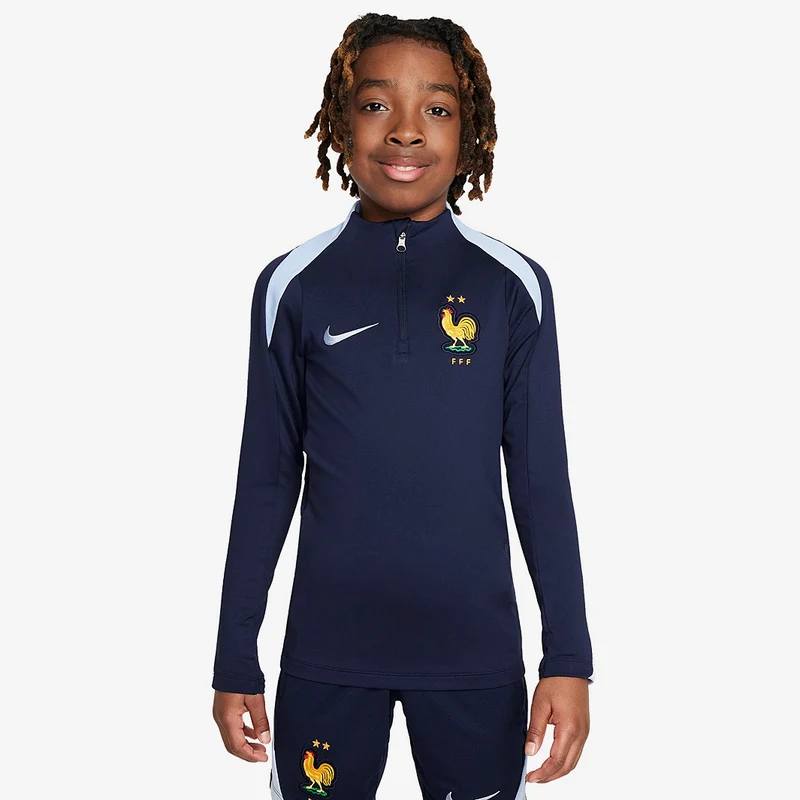Haut Drill Nike France 2024 Dri-FIT Strike pour Enfant