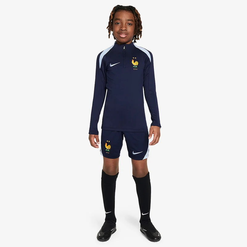 Haut Drill Nike France 2024 Dri-FIT Strike pour Enfant