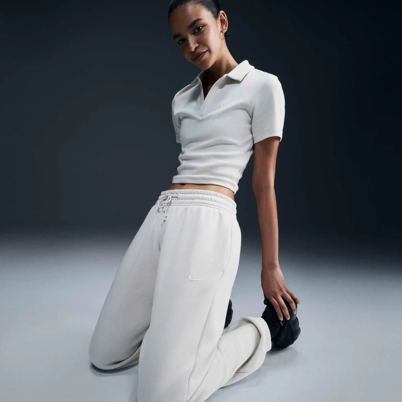 Nike Pantalon de survêtement oversize à taille haute pour Fe