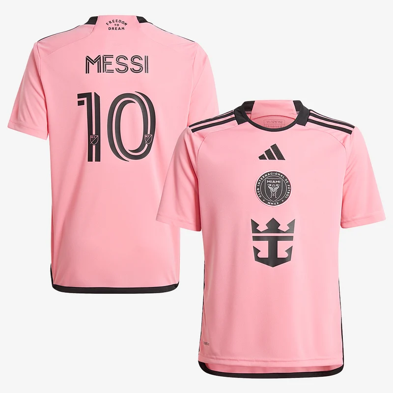 adidas Kids Maillot Domicile Inter Miami CF 24/25 Messi Enfa