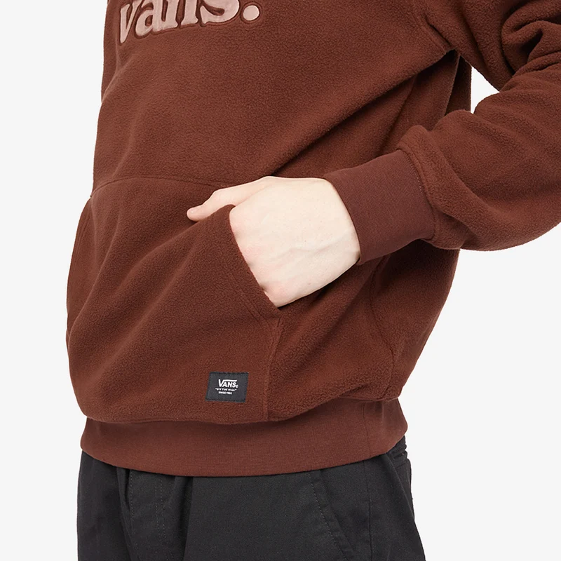 Sweat Vans Lowered Loose Polar Fleece Fermeture Éclair 1/4