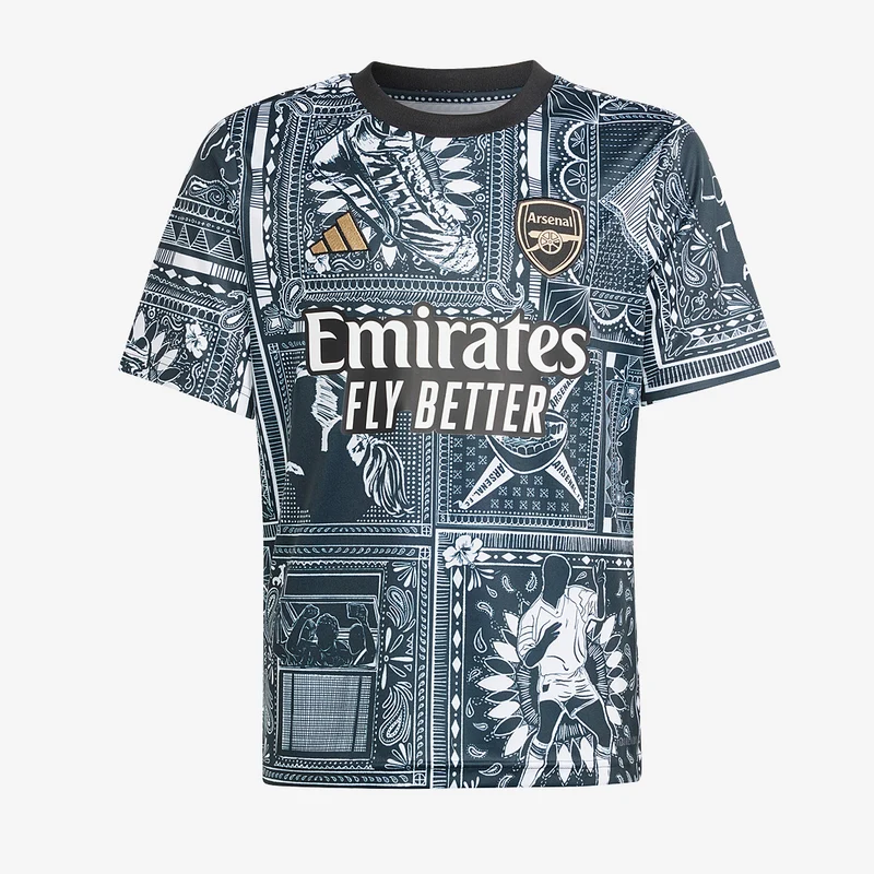 Maillot Prématch adidas Arsenal x Ian Wright pour Enfant