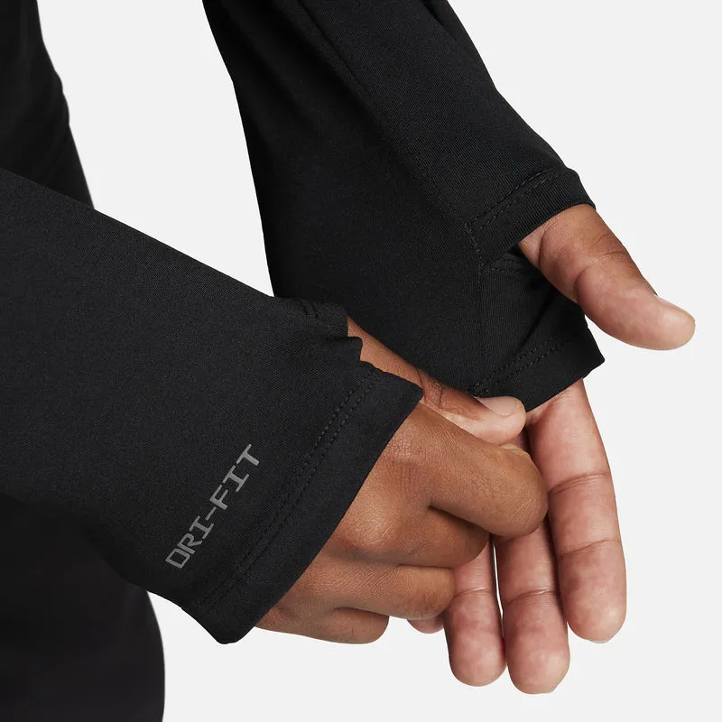 Nike Haut de running à demi-zip Dri