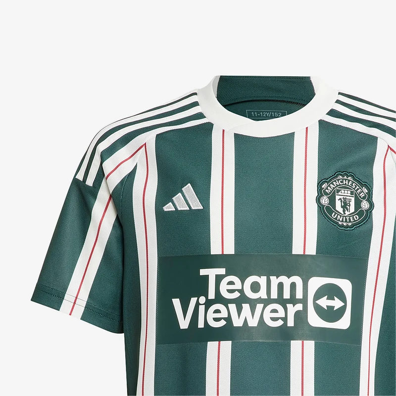 adidas Kids Maillot Extérieur Manchester United 23/24 Enfant