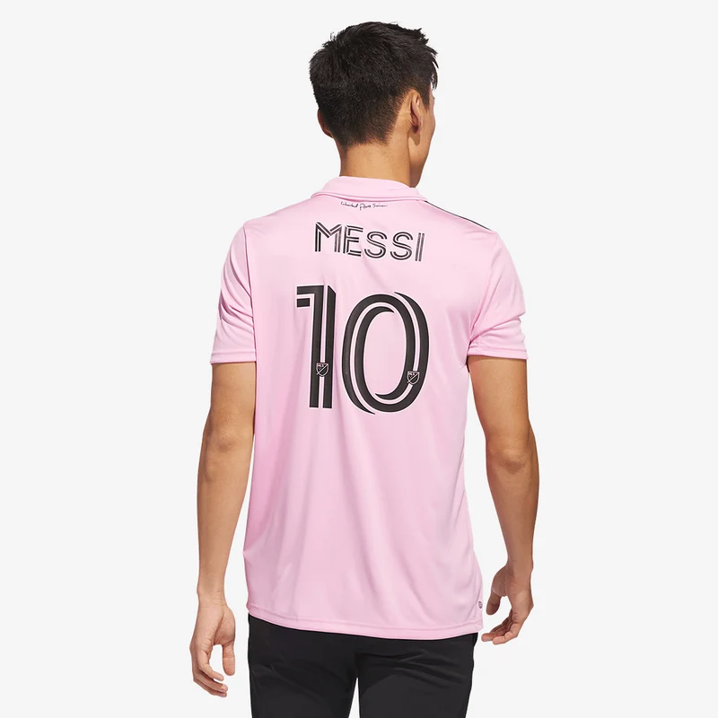 Maillot Domicile adidas Inter Miami 22/23 Réplique avec Imprimé Messi 10