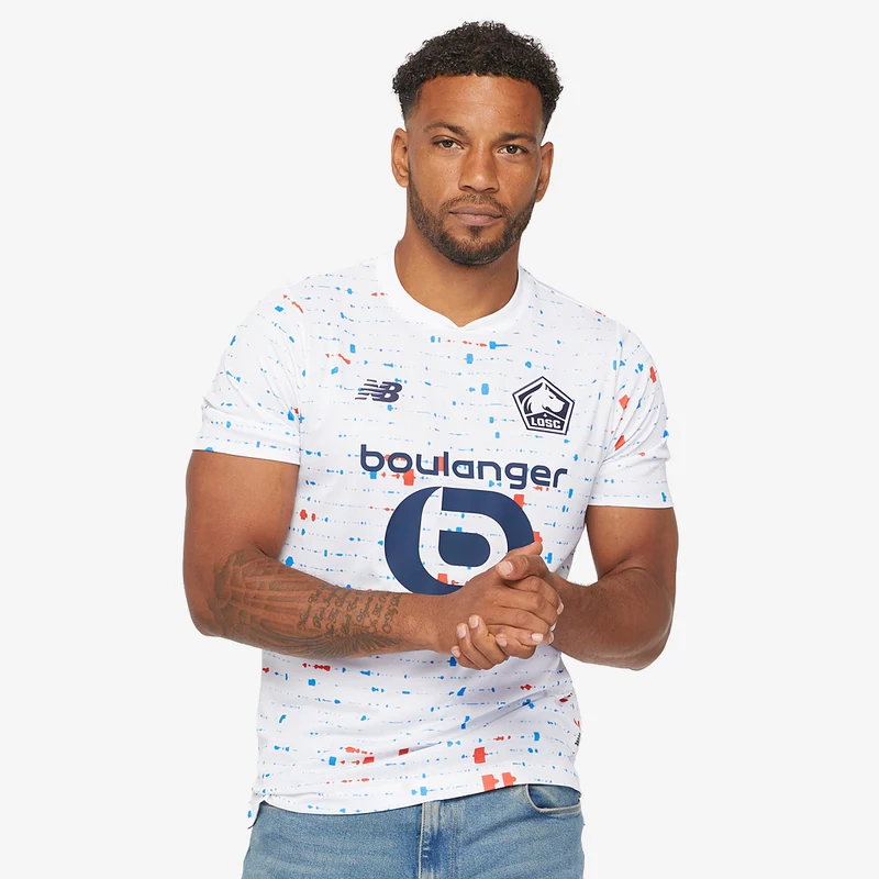 Maillot Extérieur New Balance LOSC Lille 23/24 Manches Courtes