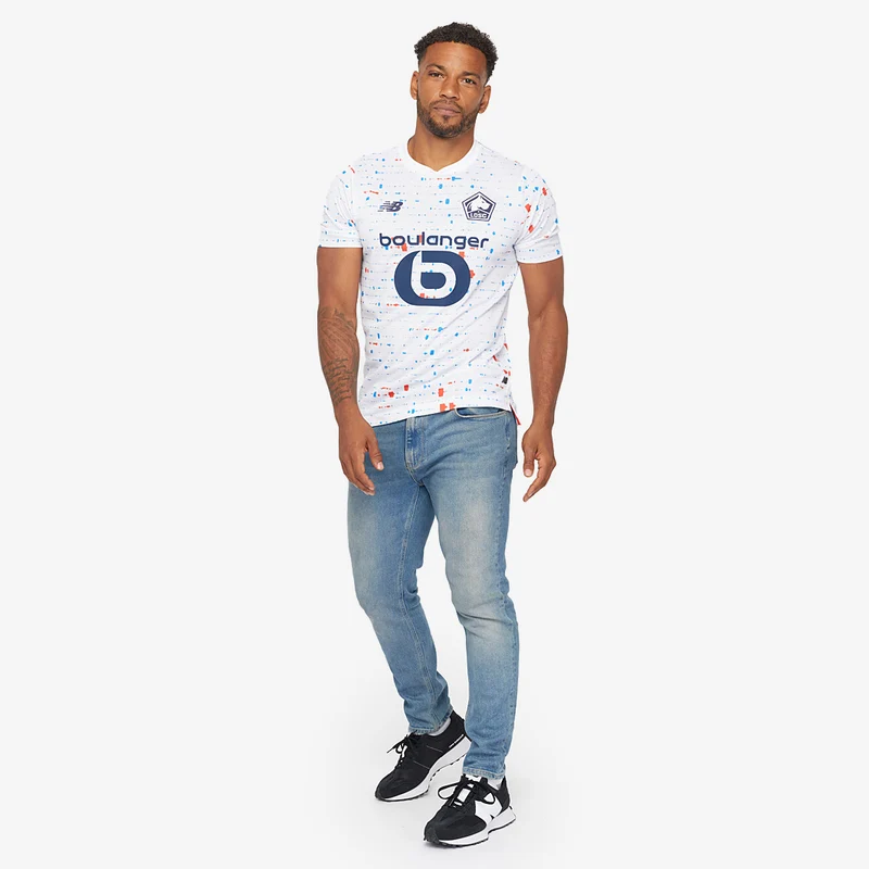 Maillot Extérieur New Balance LOSC Lille 23/24 Manches Courtes