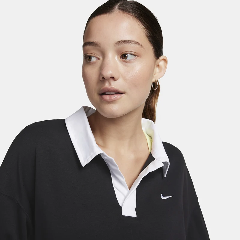 Polo Nike Sportswear Essential Manches Longues pour Femme