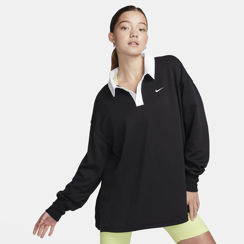 Polo Nike Sportswear Essential Manches Longues pour Femme
