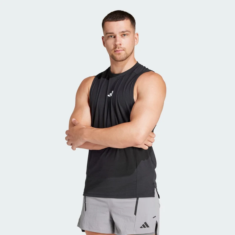 adidas Men Débardeur d'entraînement Designed for Training