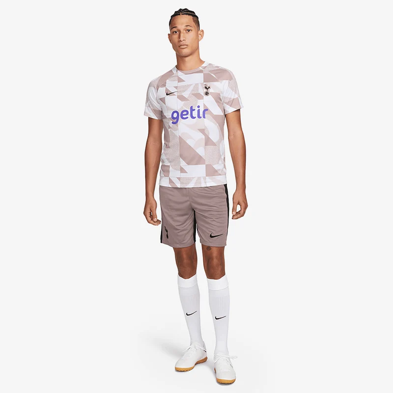 Nike Haut de foot à manches courtes d'avant-match Dri