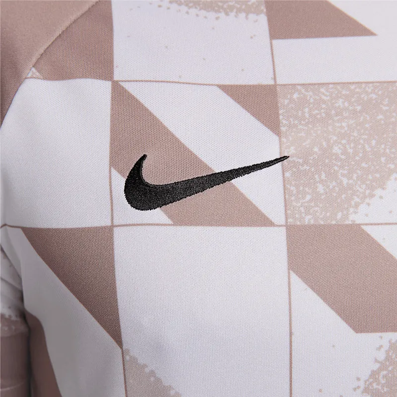 Nike Haut de foot à manches courtes d'avant-match Dri