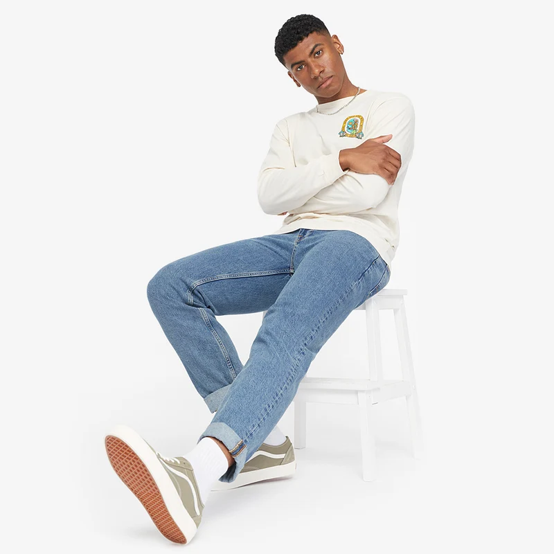 Vans Trippy Skull Long Sleeve T-Shirt