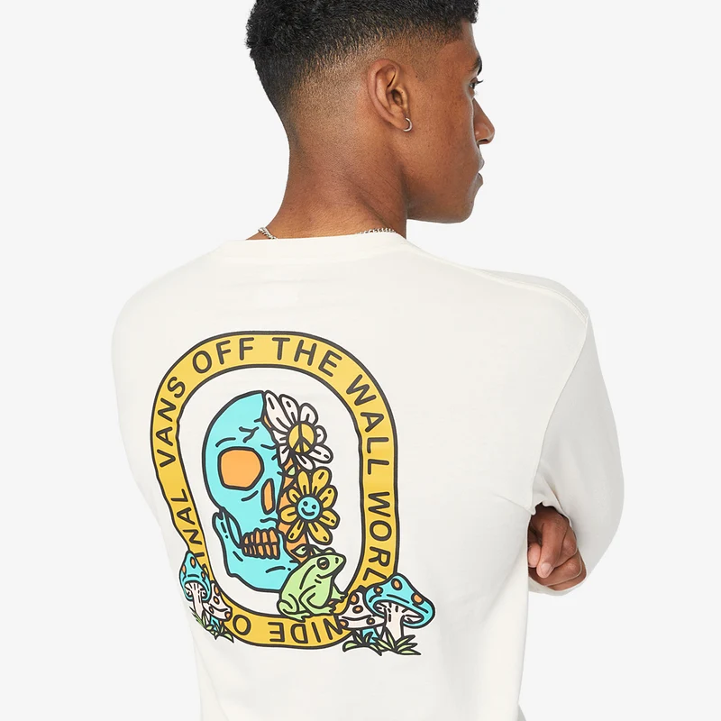 Vans Trippy Skull Long Sleeve T-Shirt