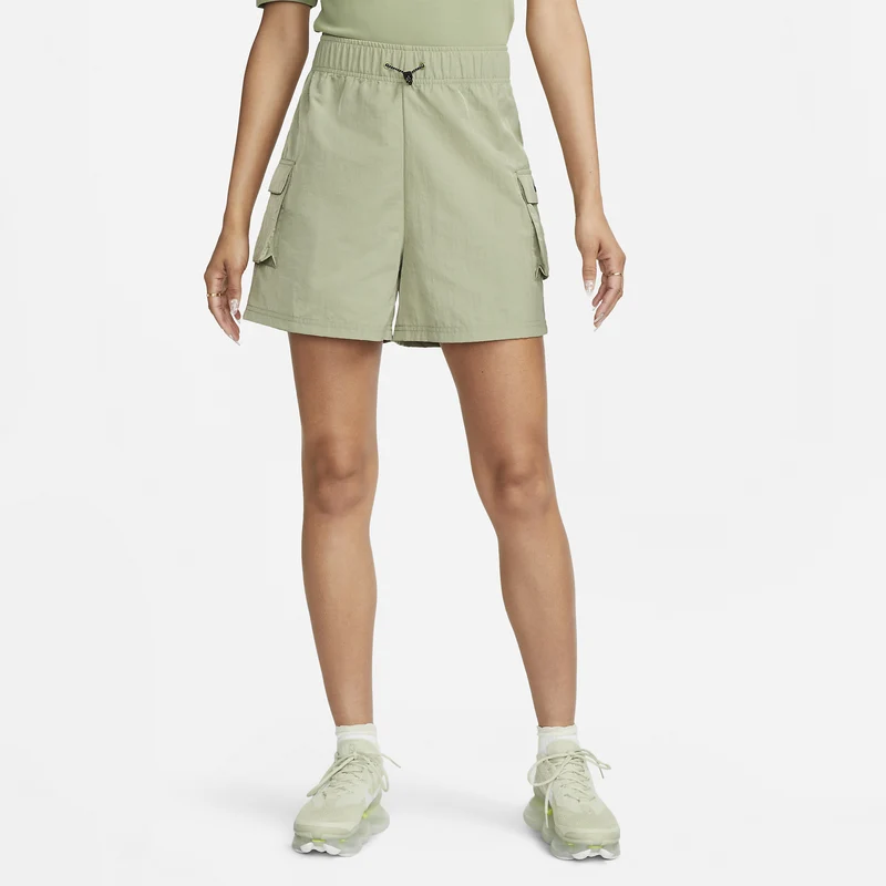 Short Nike Sportswear Femme Essentials Woven Taille Haute