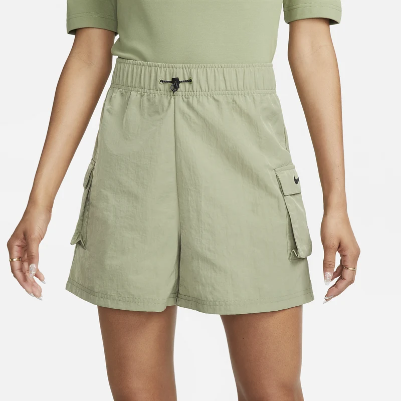Short Nike Sportswear Femme Essentials Woven Taille Haute