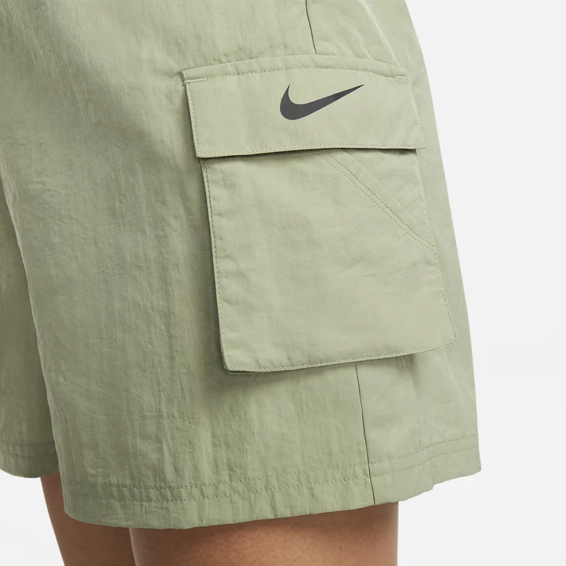 Short Nike Sportswear Femme Essentials Woven Taille Haute