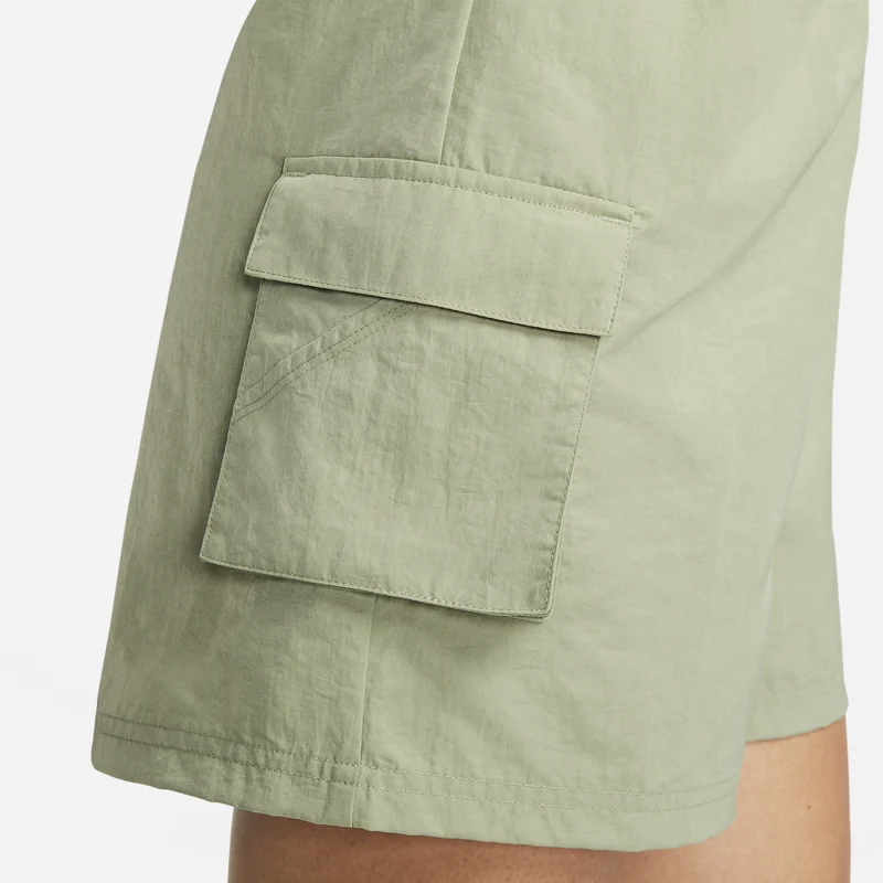 Short Nike Sportswear Femme Essentials Woven Taille Haute