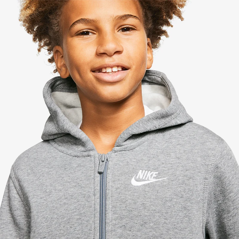 Sweat à Capuche Nike Sportswear Zippé Club Fleece pour Enfant plus âgé (8-15 an)