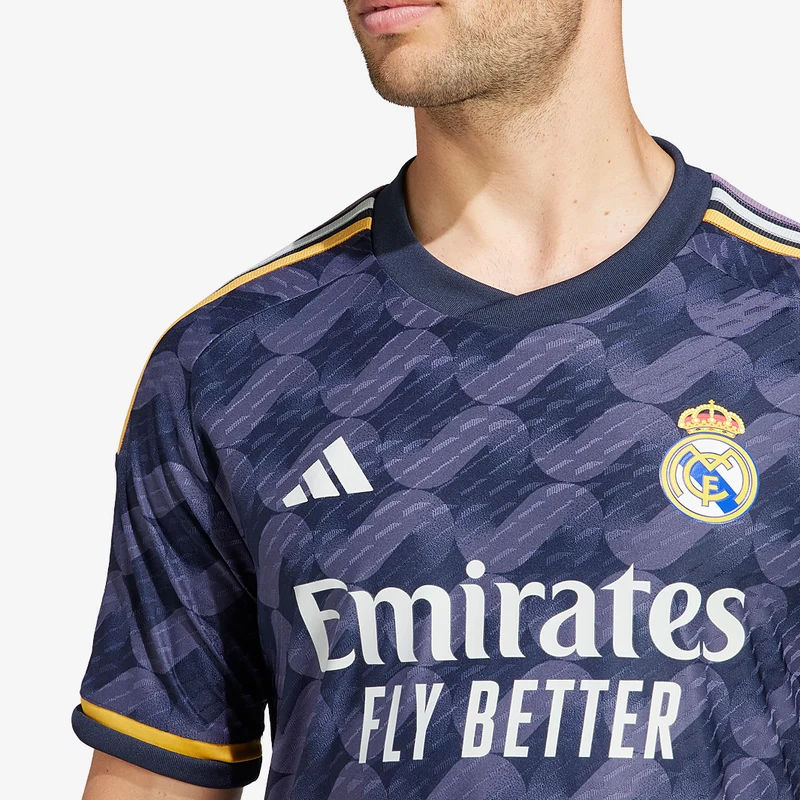 adidas Men Maillot Extérieur Real Madrid 23/24 Authentique
