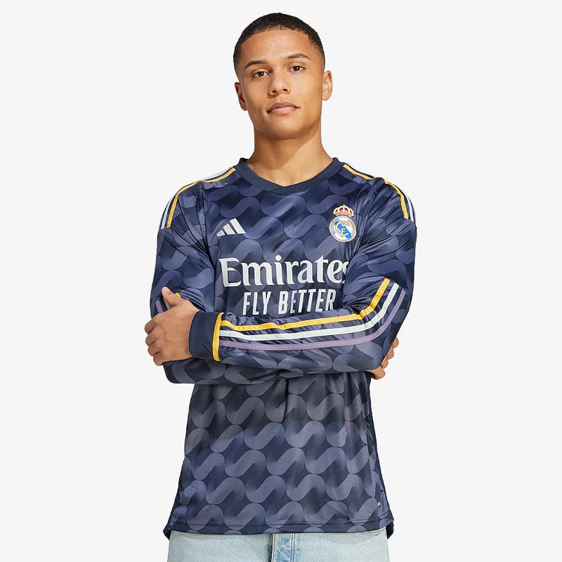 Maillot Extérieur adidas Real Madrid 23/24 LS
