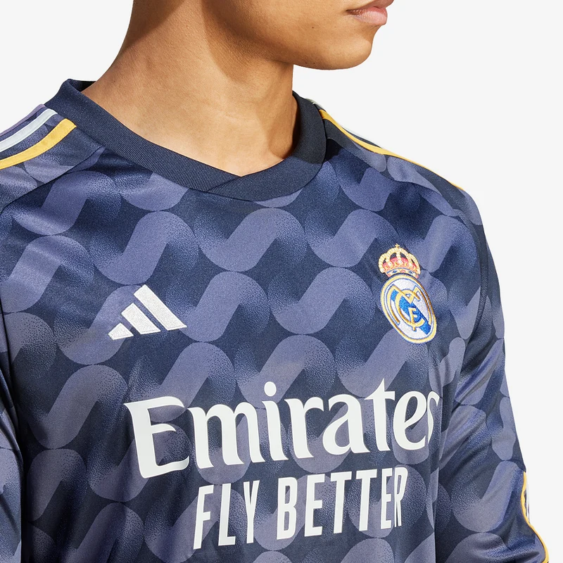 Maillot Extérieur adidas Real Madrid 23/24 LS
