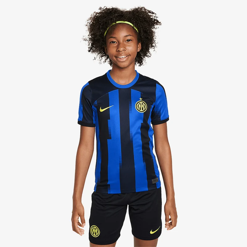 Maillot Domicile Nike Inter Milan 23/24 Dri-Fit Stadium SS pour Enfant