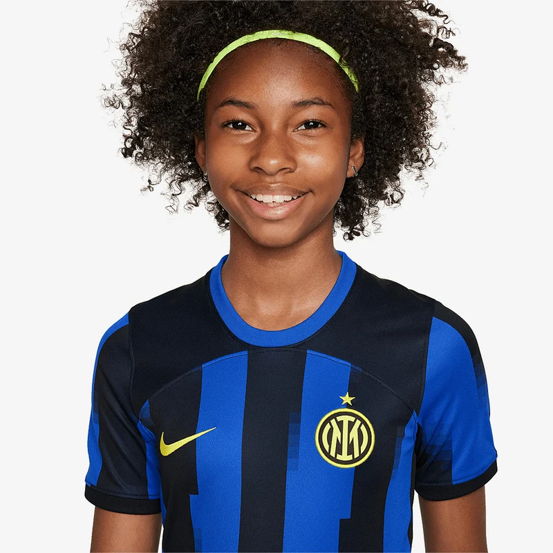 Maillot Domicile Nike Inter Milan 23/24 Dri-Fit Stadium SS pour Enfant