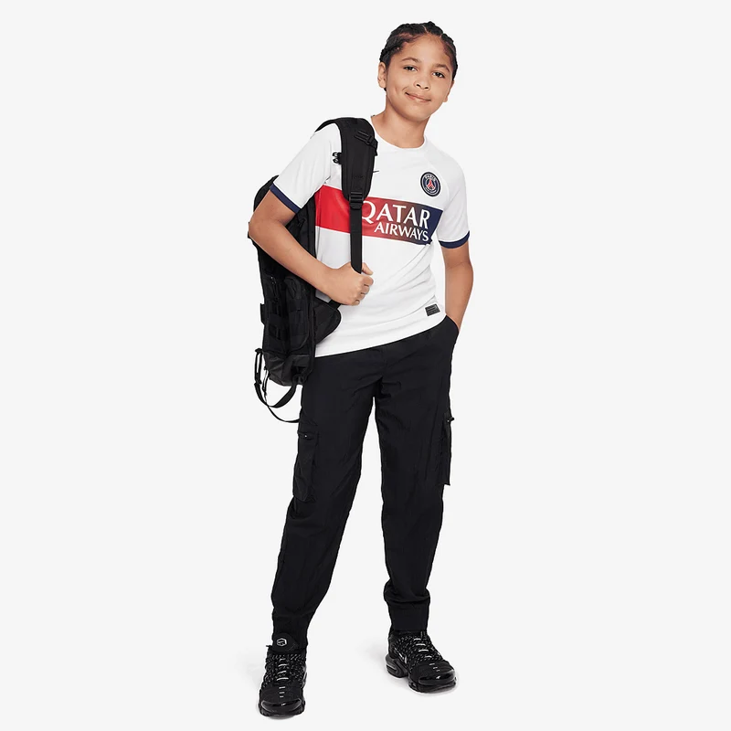 Nike Paris Saint-Germain 23/24 Kids Dri-Fit Stadium SS Away Shirt