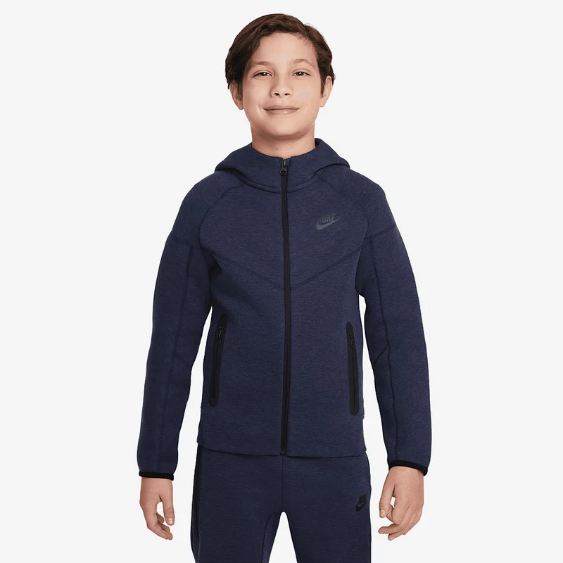 Sweat à Capuche Nike Sportswear Tech Fleece Entièrement Zippé (8-15 ans) pour Enfant plus âgé
