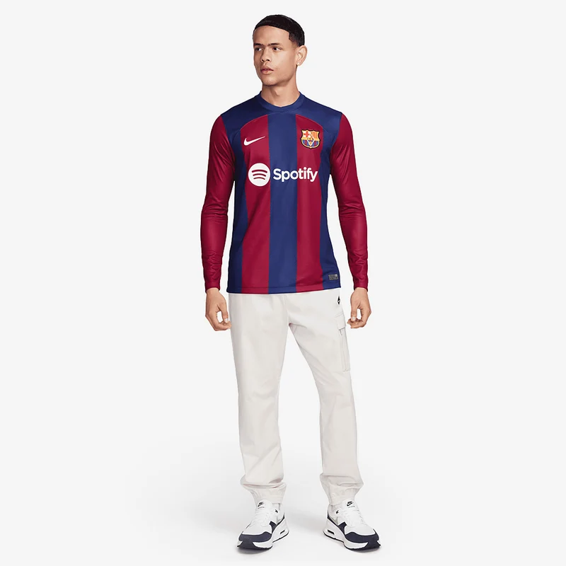 Nike FC Barcelona 23/24 Home Dri-Fit LS Stadium Shirt