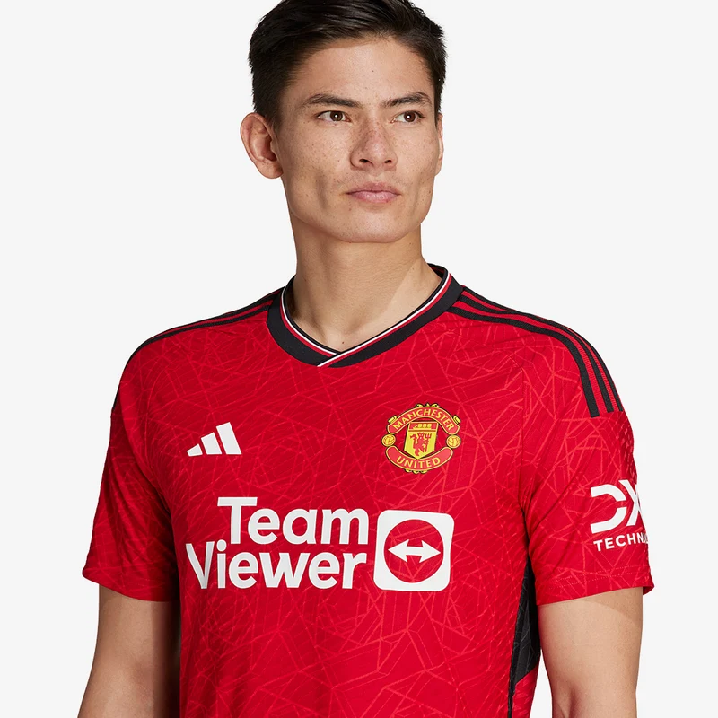 adidas Men Maillot Domicile Manchester United 23/24 Authenti