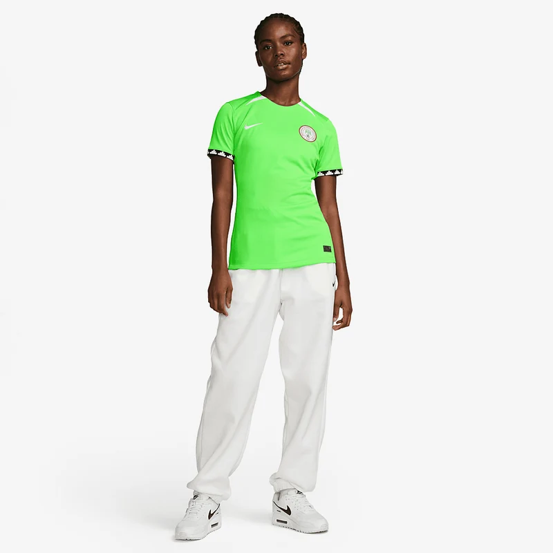Nike Womens Nigeria 2023 Dri-Fit Stadium SS Home Shirt