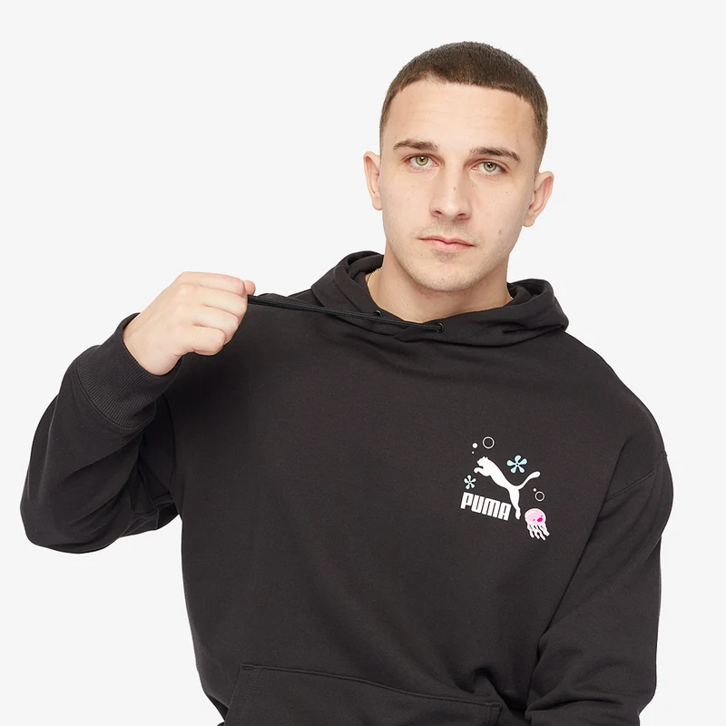Puma X Spongebob Graphic Hoodie