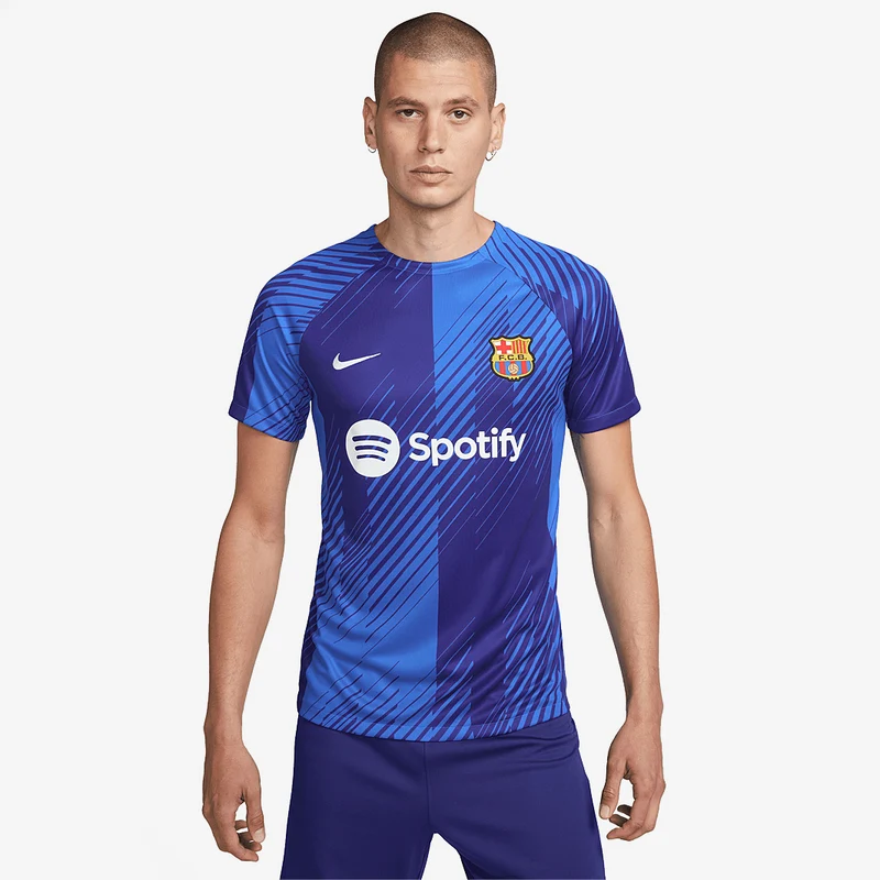 Haut Nike FC Barcelone 23/24 Dri-Fit Academy Manches Courtes