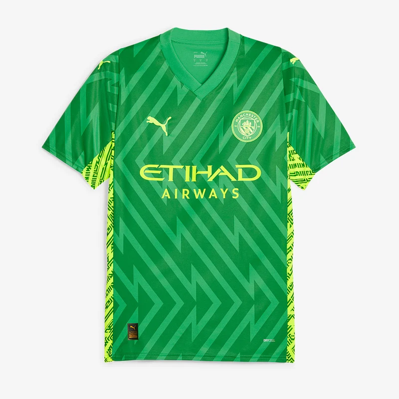 Maillot de Gardien Puma Manchester City FC 23/24 SS