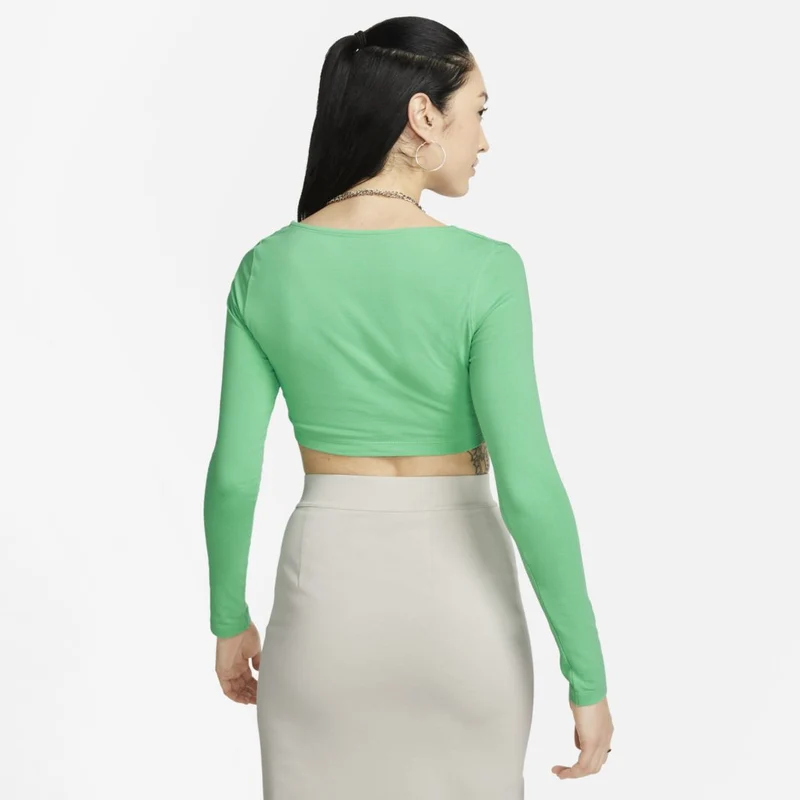 Haut Court Nike Sportswear Femme Manches Longues