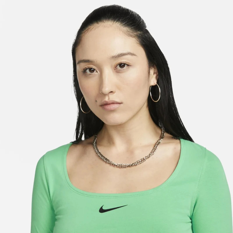 Haut Court Nike Sportswear Femme Manches Longues