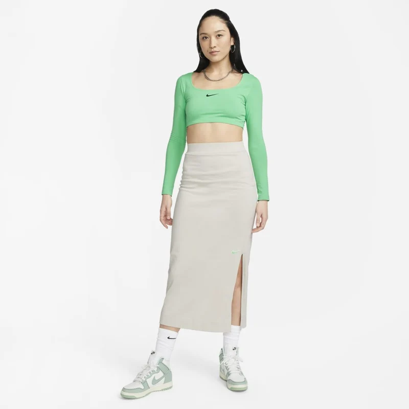 Haut Court Nike Sportswear Femme Manches Longues