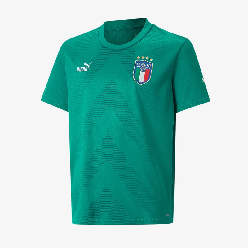 Maillot de Gardien de But à Manches Courtes Puma Enfant Italie 2022 Replica