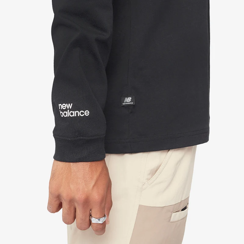 T-Shirt New Balance Essentials Long Sleeve Graphic