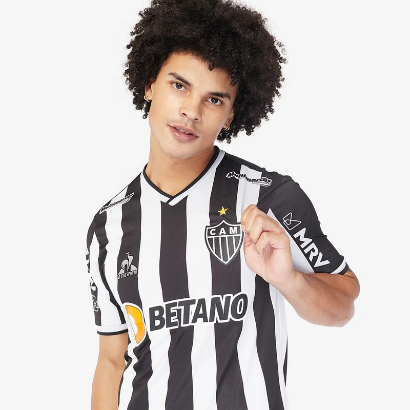 Maillot Domicile Le Coq Atletico Mineiro 21/22 Manto Da Massa