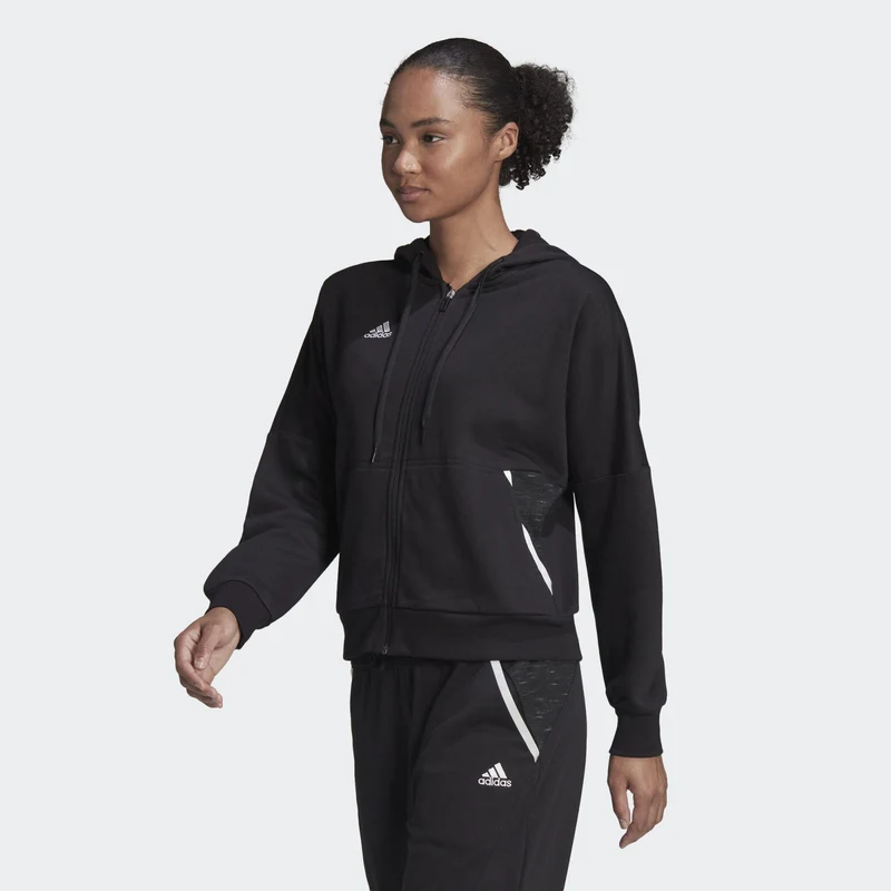 Sweat à Capuche adidas Femme Condivo 22 FZ